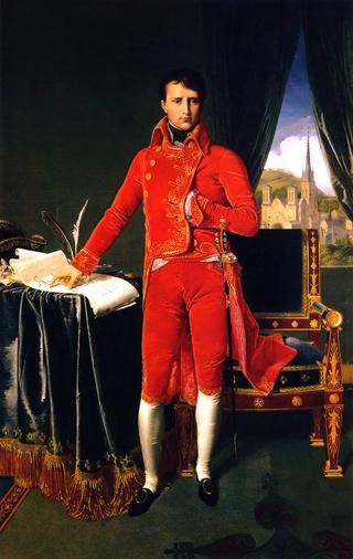 穿着第一执政官制服的拿破仑·波拿巴