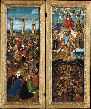 The Crucifixion and the Last Judgement Diptych