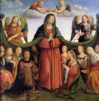 圣母玛利亚与捐赠者