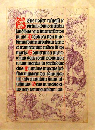 Drawings in the Prayerbook of Maximilian I