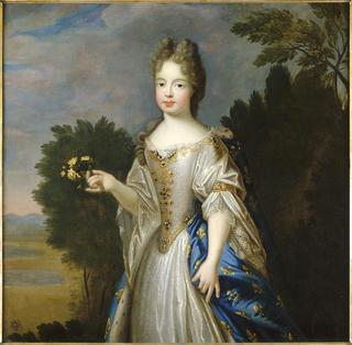 Marie-Adélaïde de Savoie, duchesse de Bourgogne at the age of 15