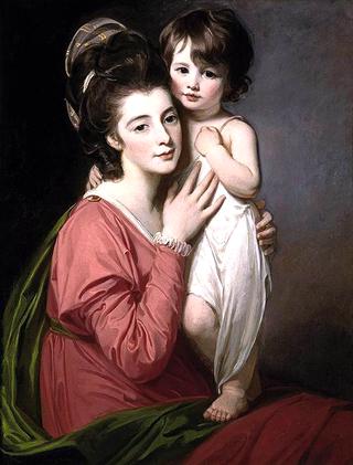 Portrait of Mrs Henrietta Morris and Her Son John