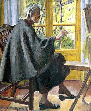Vanessa Bell Painting at La Souco