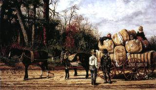 Wagon Scene