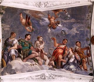 Villa Barbaro - Hymen, Juno, and Venus