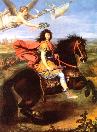 Louis XIV Crowned by Victory After the Siege of Maastricht