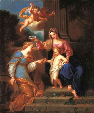 Mystic Marriage of Ste Catherine