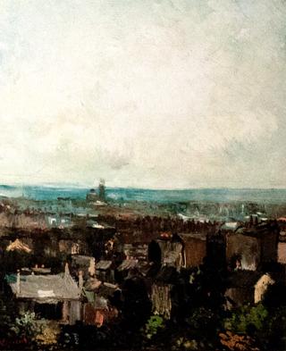 View of Paris from near Montmartre