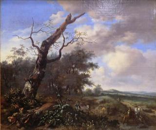 Landscape with Huntsmen