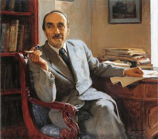 Portrait of Academician N.N. Semenov