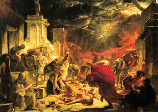 The Last Day of Pompeii (study)