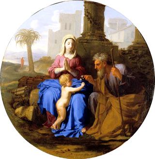 圣母子和圣约瑟