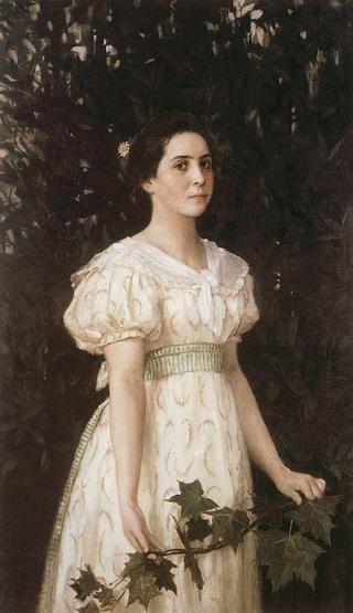Portrait of Vera Mamontova
