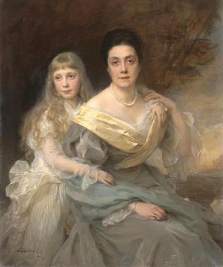 Portrait of a Lady with Her Daughter