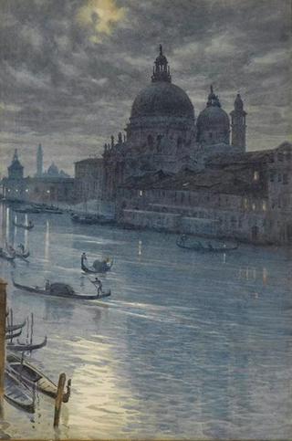 A Moonlight Scene, Venice
