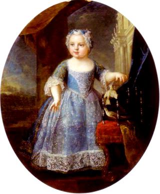 Portrait of Princess Louise of France