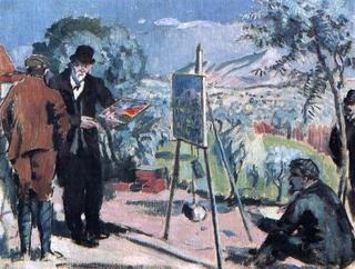 The Visit to Cezanne