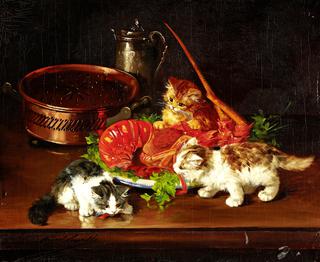 kittens and lobster