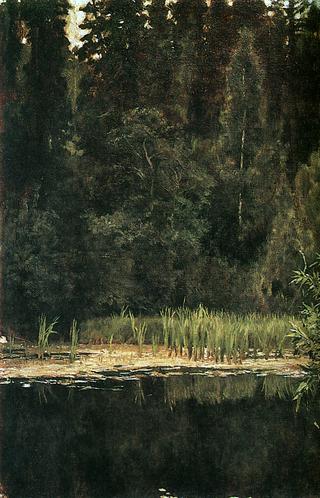 Pond in Akhtyrka (study)