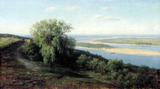 辛比尔斯克附近的伏尔加河