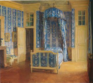 Interior of Bedroom of the Chateau du Breau