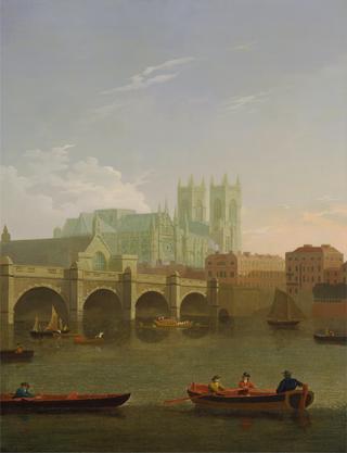 威斯敏斯特教堂和大桥