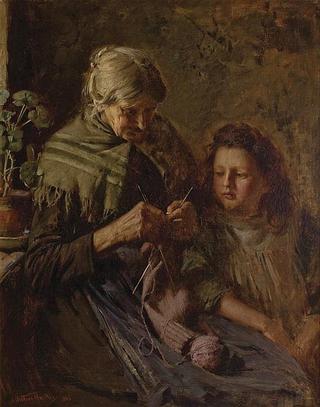 The Knitting Lesson
