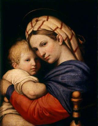 The Madonna and Child (after Rahael)