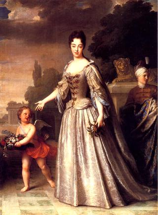 Portrait of Maria Adelaide of Savoy
