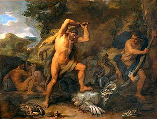Louis XIV in the Guise of Hercules Slaying the Lernaean Hydra