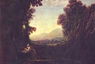 Landscape with Penitent Magdalene