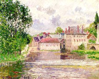 The Bridge and Printing Shop in Moret