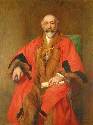 Alderman J. A. Skinner, Mayor of Eastbourne