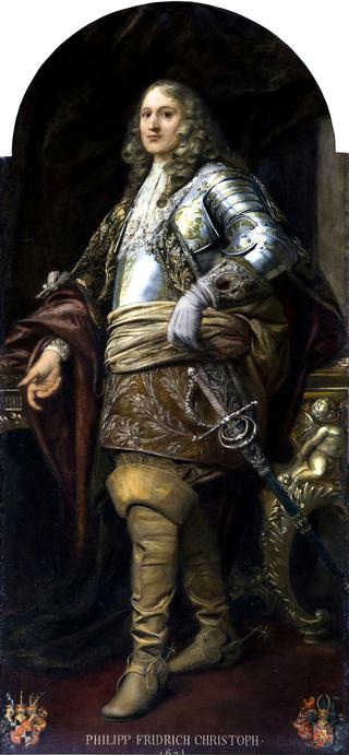 霍亨索伦伯爵菲利普·弗里德里希·克里斯托夫的肖像