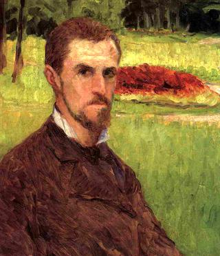 Self-Portrait in the Park at Yerres