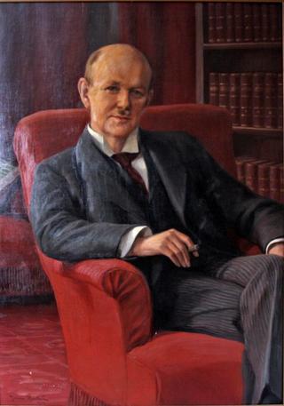 Portrait of Navy Treasurer Gustaf Lundblad