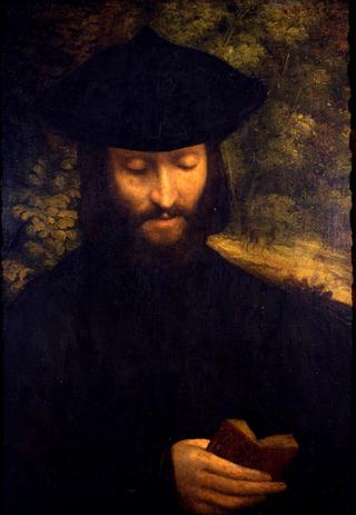 Portrait of a Man with a Book