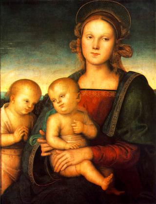 Madonna with Child and Little St John