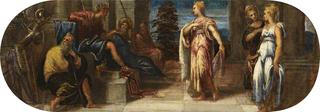Esther and Ahasuerus or Solomon and the Queen of Sheba