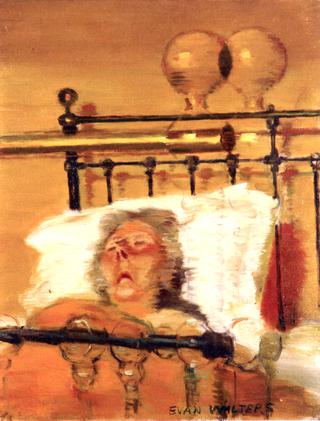 The Artist's Mother Asleep