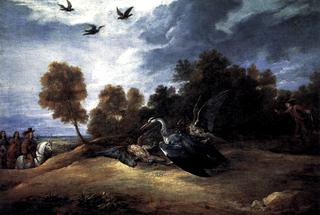 Heron Hunting with Archduke Leopold Wilhelm