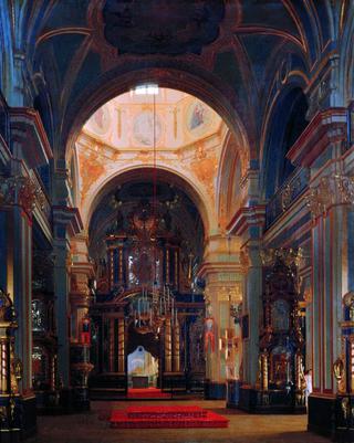 圣彼得堡圣尼古拉斯教堂内部