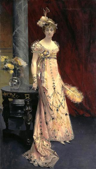 Portrait of the Duchess of Dora Evgenyavna Leichtenberg