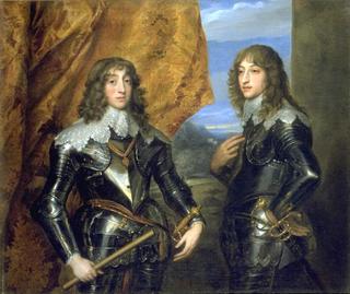 Portrait of Charles Louis and Robert de Simmeren