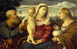 The Holy Family with Saint Mary Magdalen