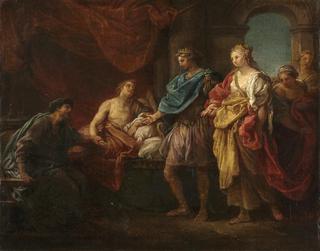 Antiochus and Stratonice (study)
