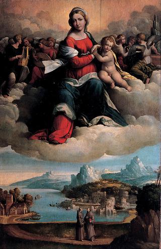 Madonna with Child in Glory
