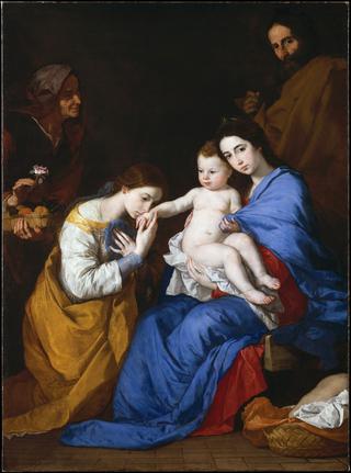 亚历山大的圣安妮和凯瑟琳的神圣家庭