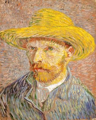 Self Portrait with a Straw Hat
