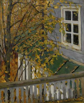 View from a Balcony in Autumn
